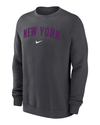 Nike【M】タグ付き✴️ ハーフジップ長袖シャツ グレー 指抜き穴 MLB New York Mets 2-Hit Men's Nike MLB Pullover Crew. Nike.com